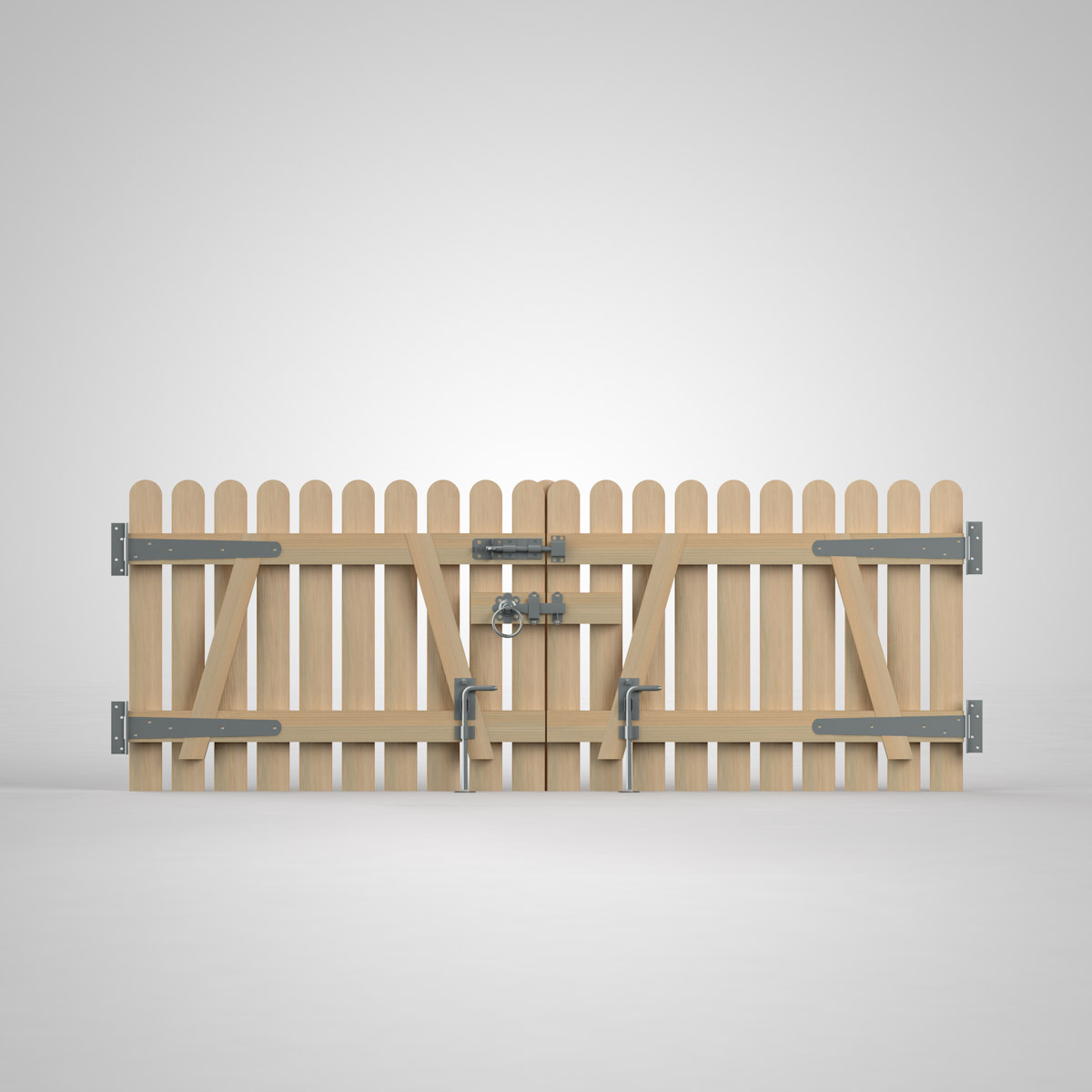 PCR4 Driveway Gate 900 x 2400-2