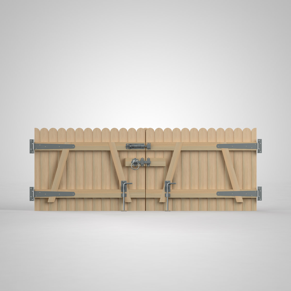 PCR4 Driveway Gate 900 x 2400-4